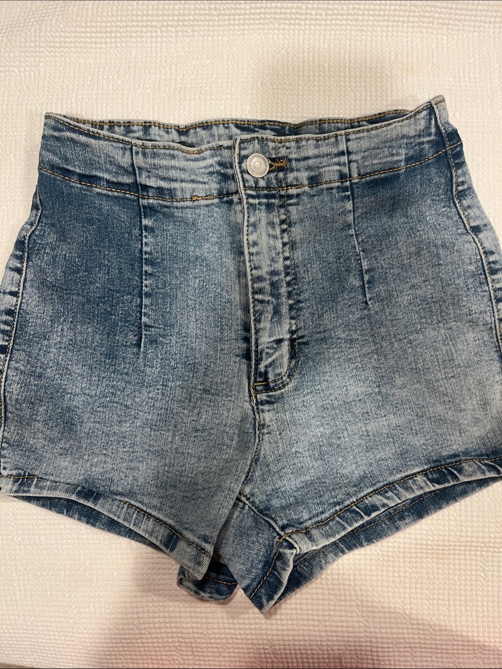 wild fable Light Wash High-Rise Denim Shorts